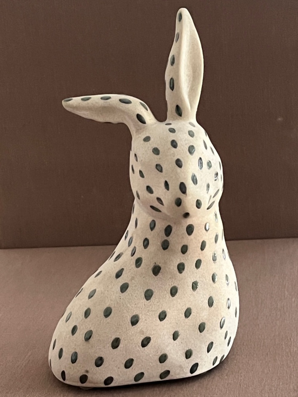 Anthropologie Woodland Bud Vase Bunny Rabbit NWT Rare